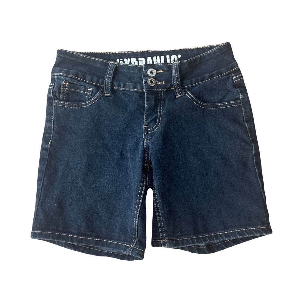 Hydraulic Lola Dark Denim Shorts 3